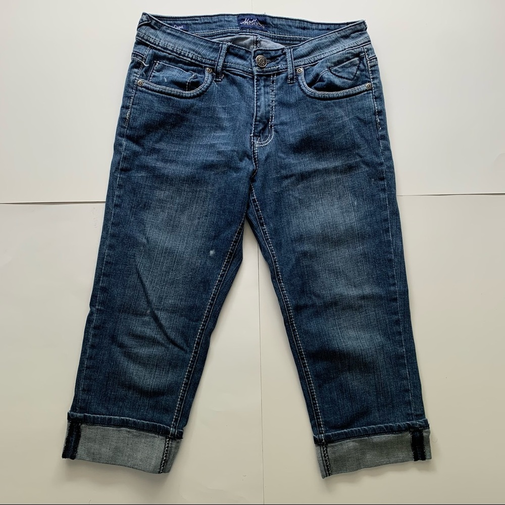 Miss Vigoss Denim Capri Medium Blue Jeans Size 4